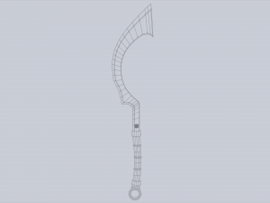Anubis blade 3D Model