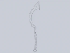 Anubis blade 3D Model