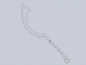 Anubis blade 3D Model