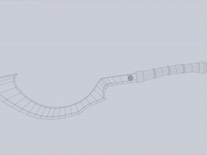 Anubis blade 3D Model