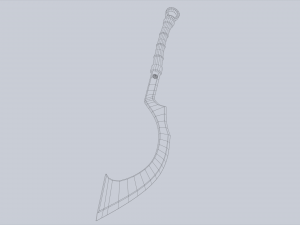 Anubis blade 3D Model