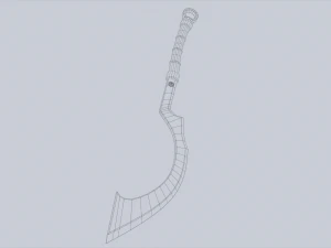 Anubis blade 3D Model