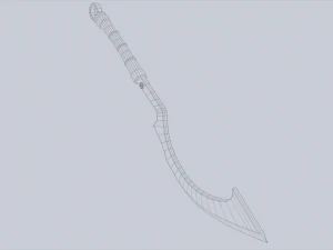 Anubis blade 3D Model