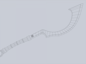 Anubis blade 3D Model