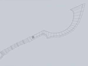 Anubis blade 3D Model