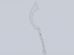 Anubis blade 3D Model