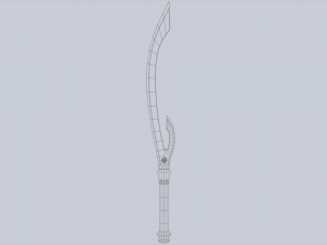 Anubis blade 3D मॉडल