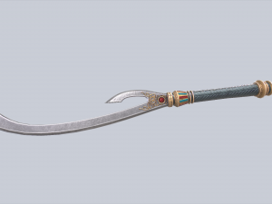 Anubis blade 3D मॉडल