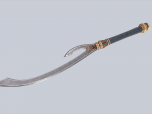 Anubis blade 3D मॉडल
