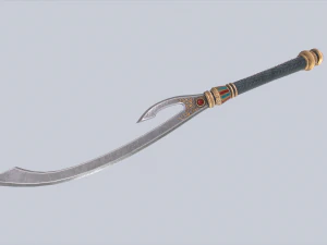 Anubis blade 3D Model