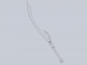 Anubis blade 3D मॉडल