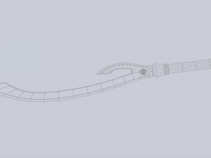 Anubis blade 3D मॉडल