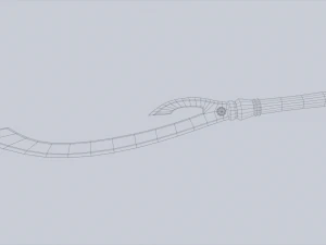Anubis blade 3D Model