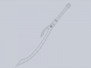 Anubis blade 3D मॉडल