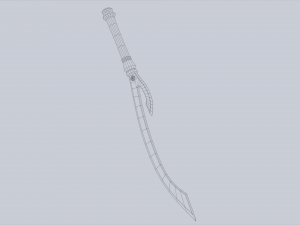 Anubis blade 3D मॉडल