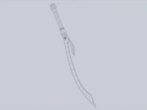 Anubis blade 3D Model