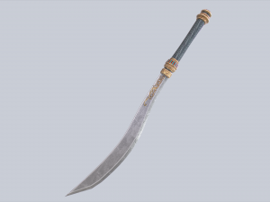 Anubis blade Modello 3D