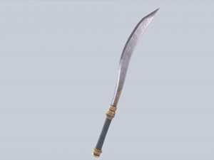 Anubis blade Modello 3D