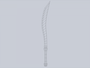 Anubis blade Modello 3D