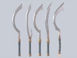 Anubis blade 3D Model