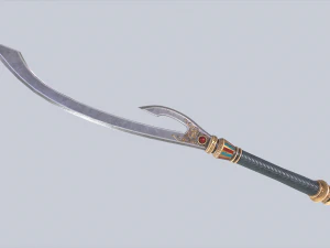 Anubis blade 3D Model