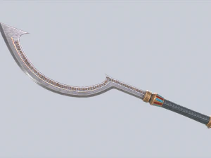 Anubis blade 3D Model