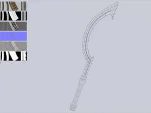 Anubis blade 3D Model