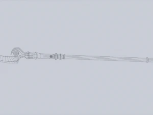 Anubis weapon 3D Model