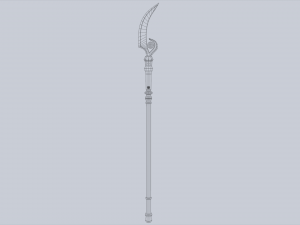 Anubis weapon 3D Model