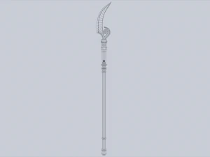 Anubis weapon 3D Model