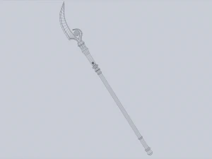 Anubis weapon 3D Model