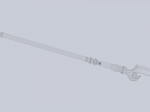 Anubis weapon 3D Model