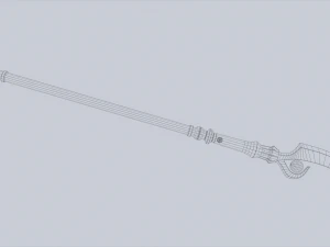 Anubis weapon 3D Model