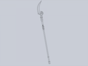 Anubis weapon 3D Model