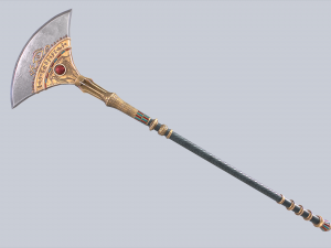 Anubis weapon 3D Model
