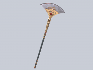 Anubis weapon Modelo 3D