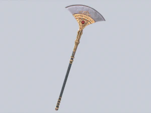 Anubis weapon 3D Model