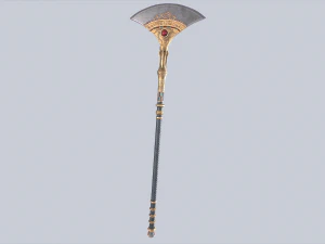 Anubis weapon 3D Model