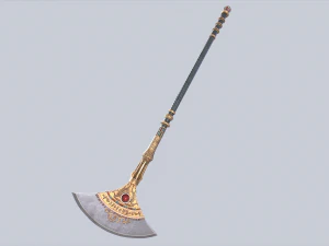 Anubis weapon 3D Model