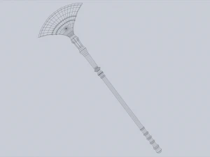 Anubis weapon 3D Model