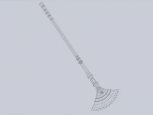 Anubis weapon 3D Model