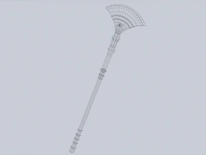 Anubis weapon 3D Model