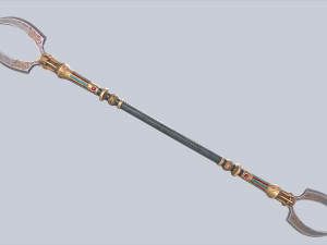 Anubis weapon 3D Model