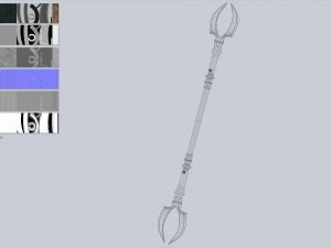 Anubis weapon 3D Модель