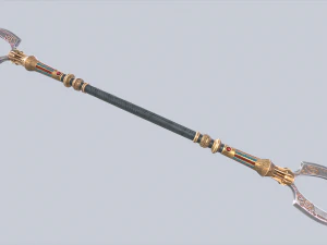 Anubis weapon 3D Model