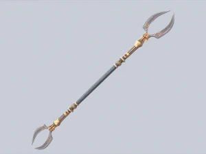 Anubis weapon 3D Model