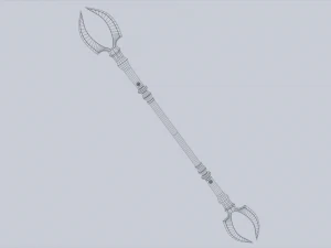 Anubis weapon 3D Model