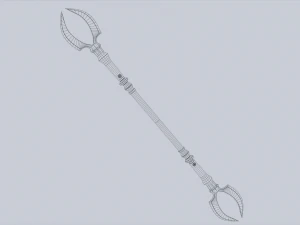 Anubis weapon 3D Model