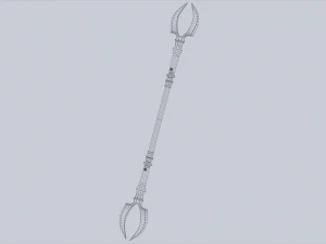 Anubis weapon 3D Model