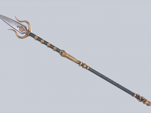 Anubis weapon 3D Model